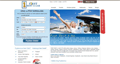 Desktop Screenshot of firstrentacar.info